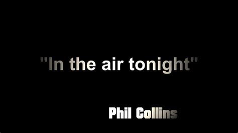 in the air tonight bpm